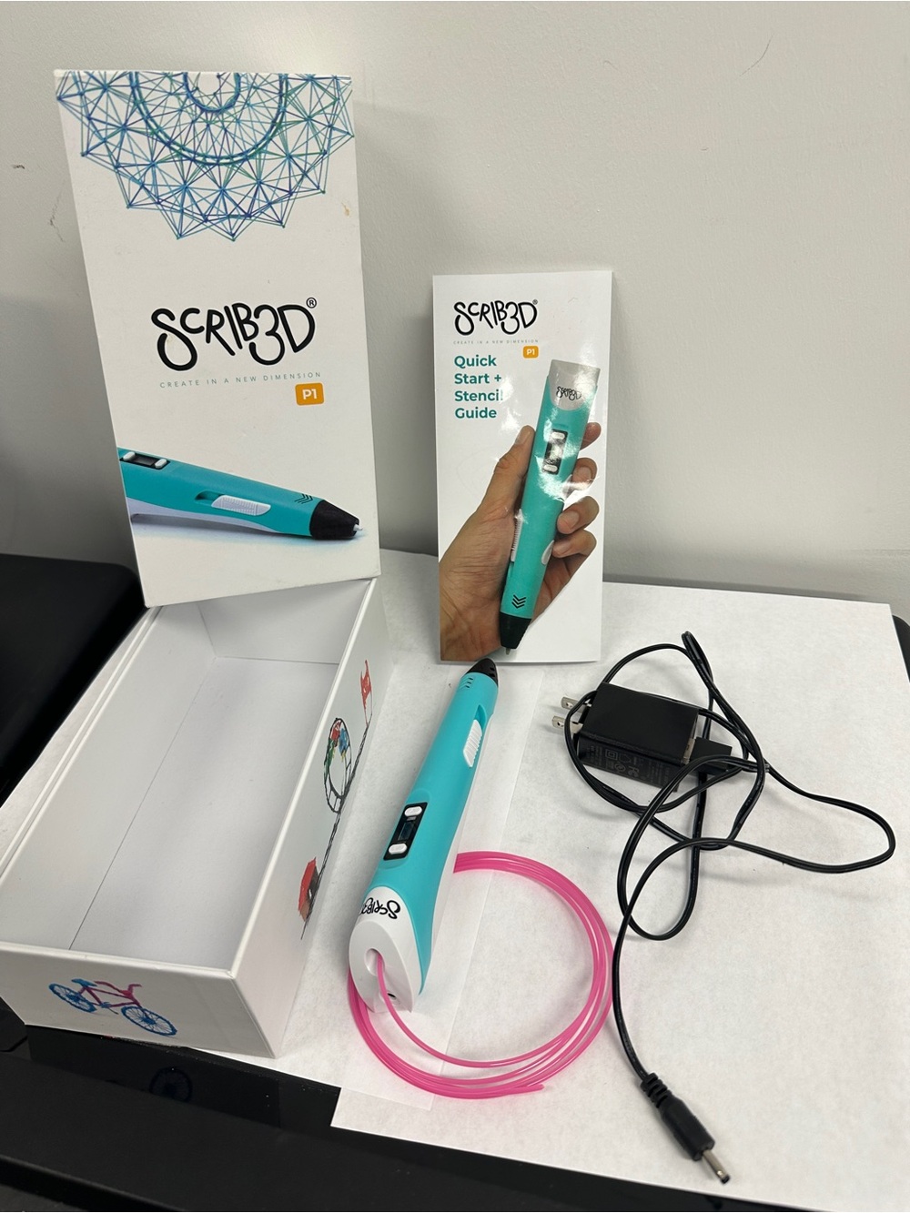 SCRIB3D P1 3D Printing Pen starter kit